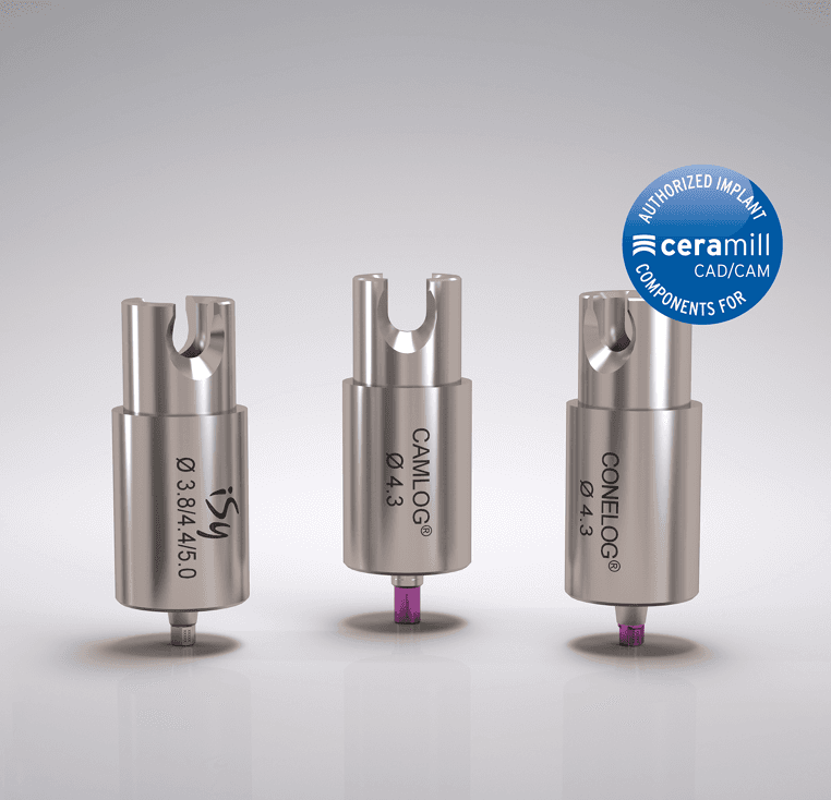 Discontinuation of the Camlog and Conelog titanium abutment blanks from Medentika
