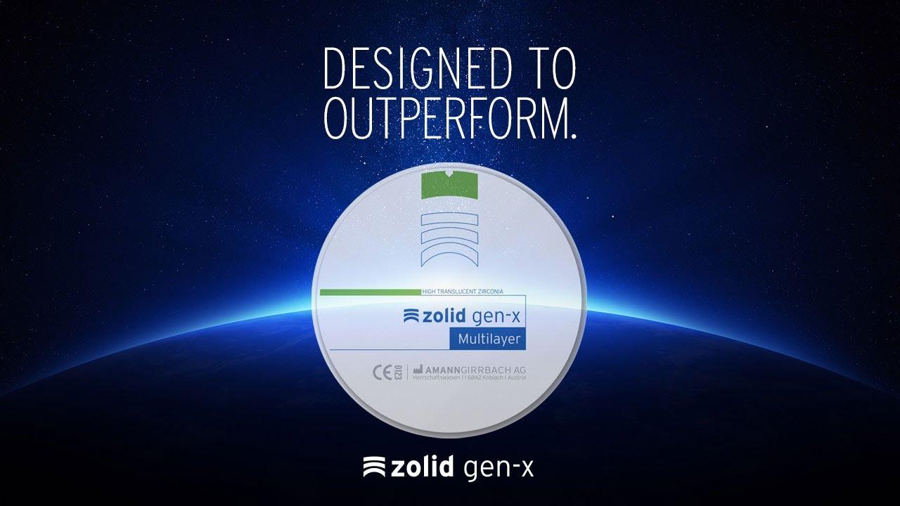 Zolid Gen-X Zirconia - Designed to outperform