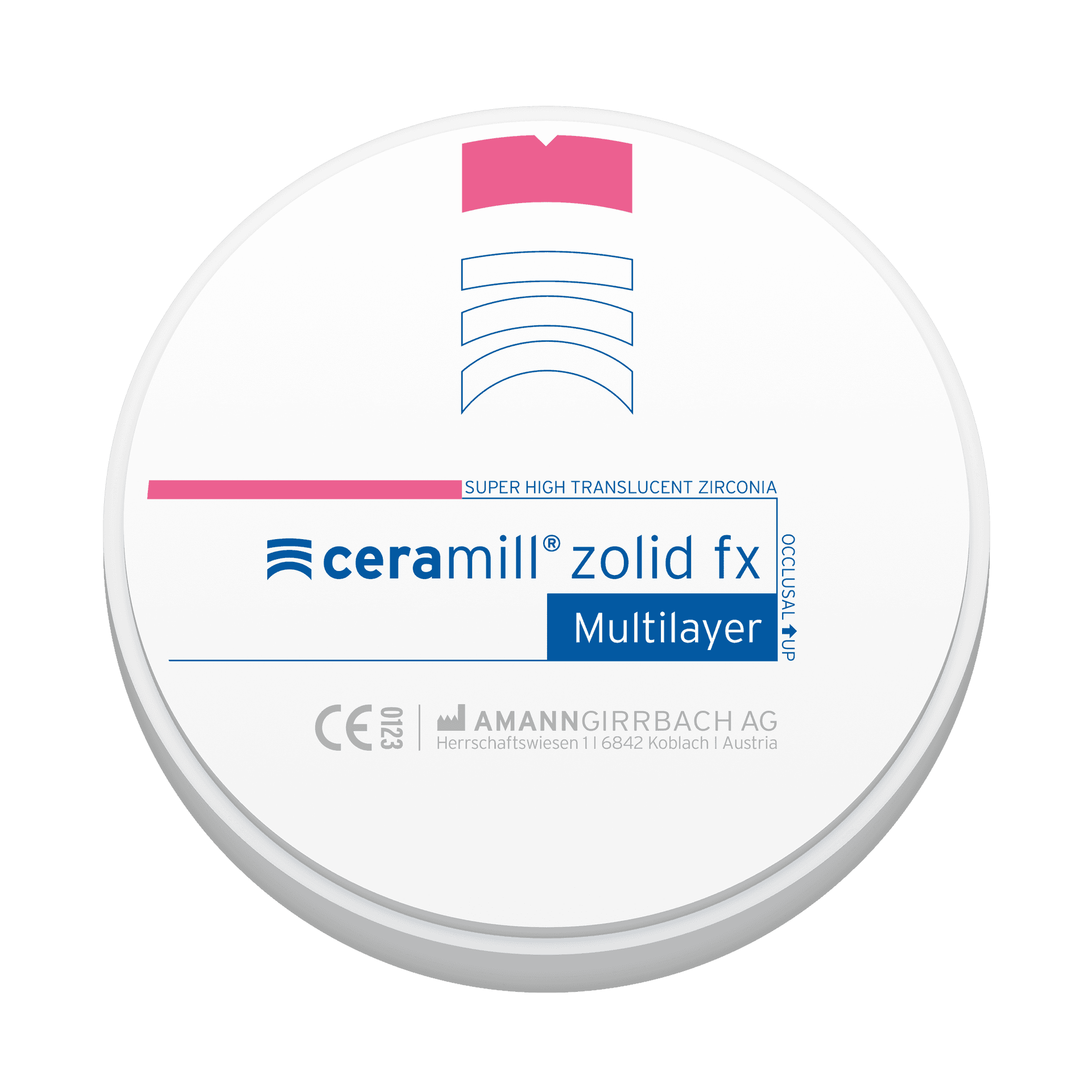 Ceramill Zolid FX Multilayer Group Front