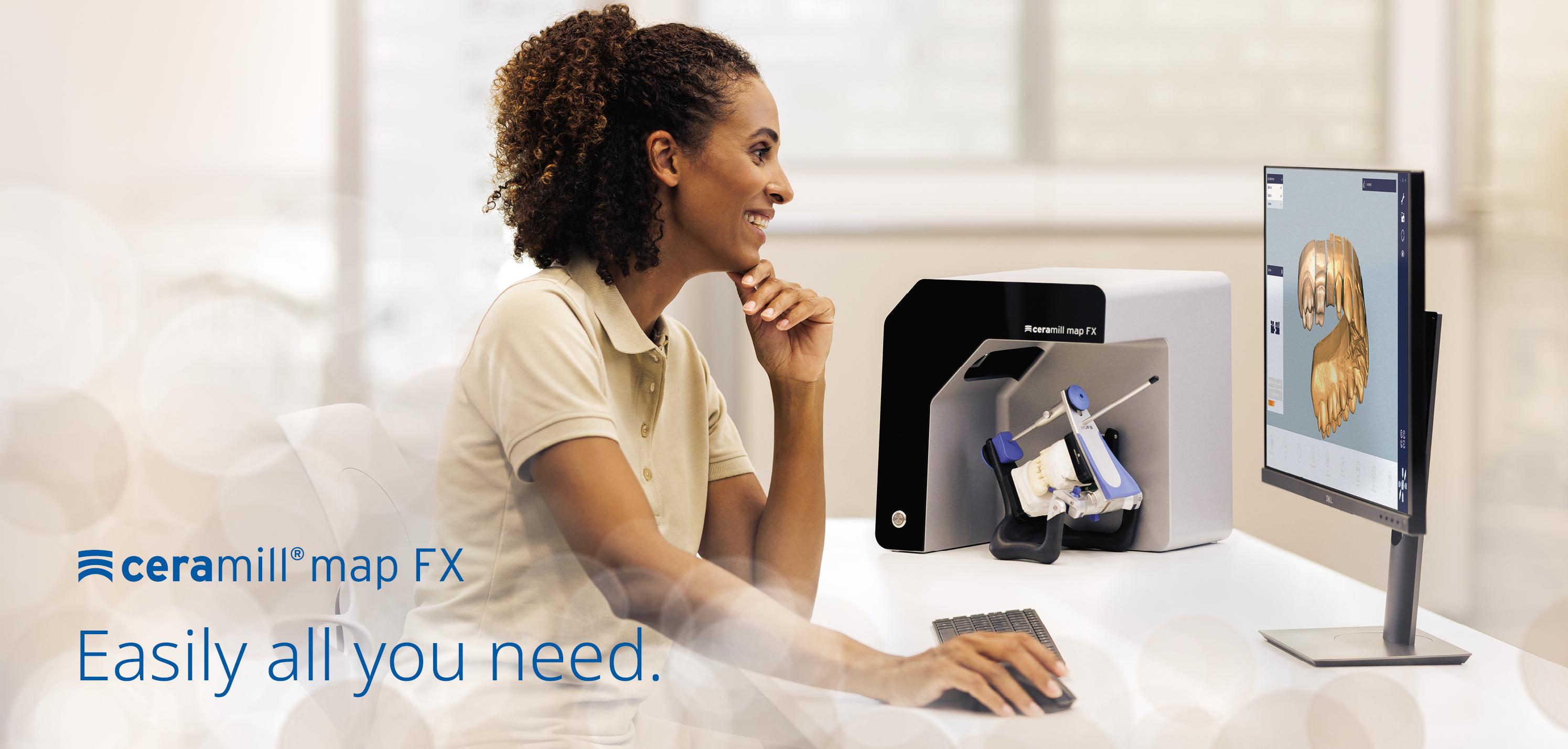 Ceramill Map FX – New 3D desktop scanner as the perfect addition to your CAD/CAM system