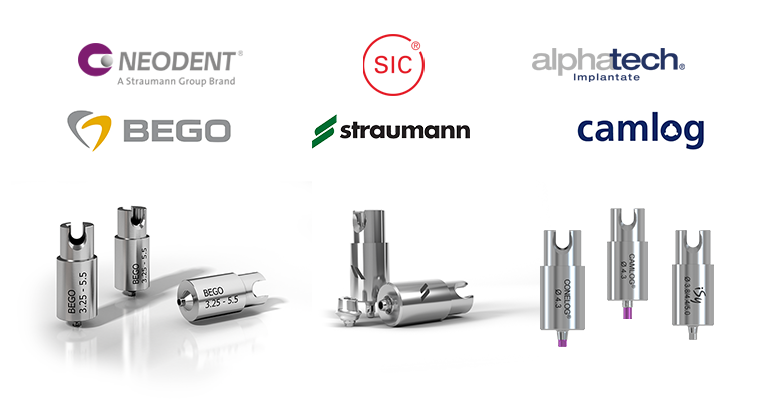 Logo-Sammlung Neodent SIC alphatech BEGO straumann camlog