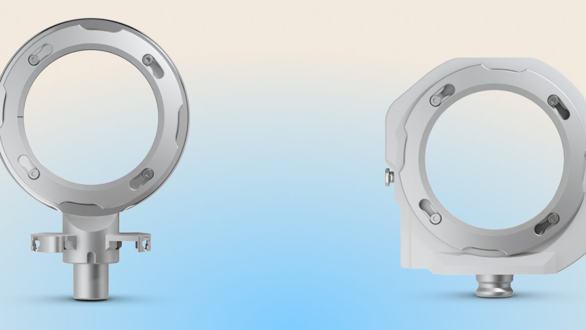 Blank Holder 98mm Logo