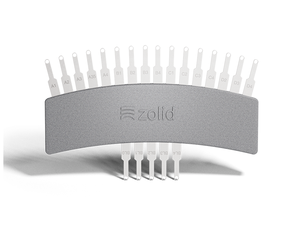 Zolid シェードガイド